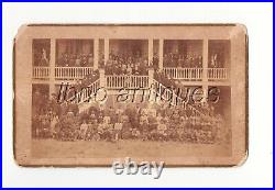 TWO ORIGINAL 1870's NEW ORLEANS LELAND UNIVERSITY FOR FREEDMEN PHOTOGRAPHS