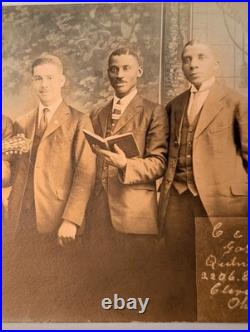 The Cleveland Gospel Quintet C. & M. A. RPPC Black Americana Antique Postcard