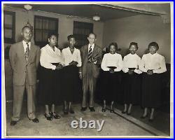 The Gainesville Georgia African American Gospel Group 1940s Original 8x10 Photo