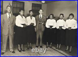 The Gainesville Georgia African American Gospel Group 1940s Original 8x10 Photo