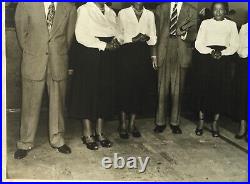 The Gainesville Georgia African American Gospel Group 1940s Original 8x10 Photo