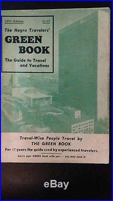 The Negro Travelers' Green Book The Guide to Travel and Vacations 1955 Edition