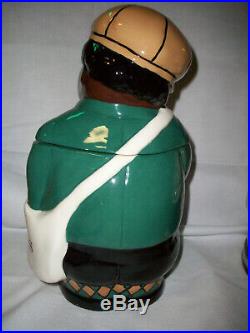 The Paper Boy Cookie Jar Alfano Pottery Very Special Black Americana Cookie Jar