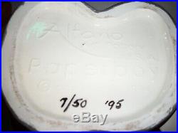 The Paper Boy Cookie Jar Alfano Pottery Very Special Black Americana Cookie Jar