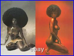 The Shining Movie Nude Black Woman Afro Two Posters 1980 -17x22 Fine Art Print