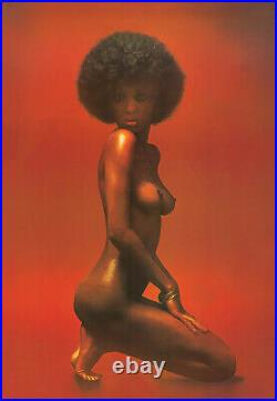 The Shining Movie Nude Black Woman Afro Two Posters 1980 -17x22 Fine Art Print