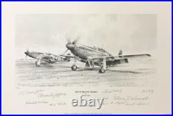 The Tuskegee Airmen by Richard Taylor 10 Tuskegee autographs with Charles McGee