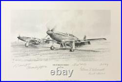 The Tuskegee Airmen by Richard Taylor signed by Five Redtails Fighter Pilots