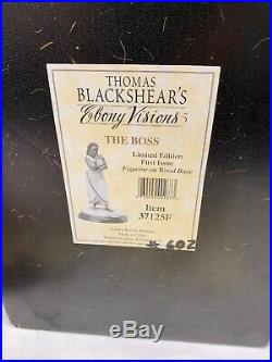 Thomas Blackshear Ebony Vision The Boss Limited Edition First Issue With Box