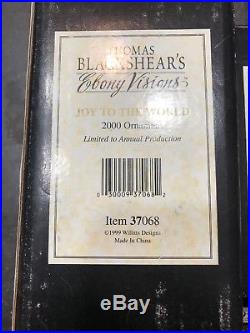 Thomas Blackshear Ebony Visions 1997 LITTLE BLUE WINGS & 1998-2002 ornaments