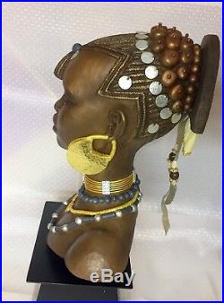 Thomas Blackshear Ebony Visions African Bride Gallery Proof statue Art # 7 of 50