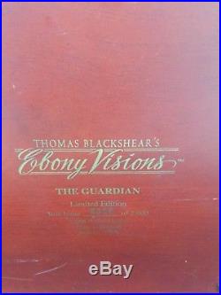 Thomas Blackshear Ebony Visions Collectible-the Guardian -full Size #2358/2600
