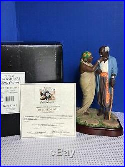 Thomas Blackshear Ebony Visions Devoted Love With Box And Coa