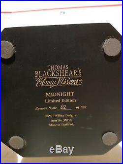 Thomas Blackshear Ebony Visions-Midnight-Ltd. Ed. Retired-Ca. 1997First issue#62