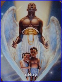 Thomas Blackshear Ebony Visions THE GUARDIAN Plate