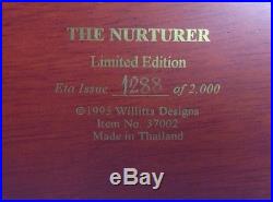 Thomas Blackshear Ebony Visions THE NURTURER Ltd Ed 1288/2000 #37002 9 Tall