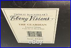 Thomas Blackshear Ebony Visions The Guardian 37009 LE COA Box