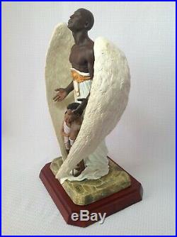 Thomas Blackshear Ebony Visions The Guardian (large Size) With Box