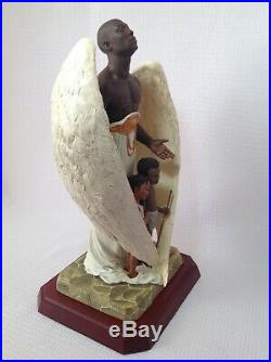 Thomas Blackshear Ebony Visions The Guardian (large Size) With Box