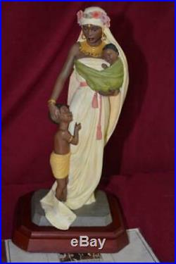 Thomas Blackshear Ebony Visions The Madonna Figurine Original Box Issue Rare Lot