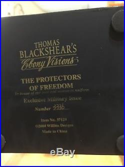 Thomas Blackshear Ebony Visions The Protector's of Freedom Sculpture