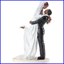 Thomas Blackshear Forever One Figurine Wedding Bride Groom Ebony Visions NEW