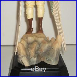 Thomas Blackshear LEAP OF FAITH First Issue EBONY VISIONS Figurine Angel Flyer