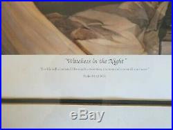 Thomas Blackshear Watchers in the Night Painting Rare Limited Edition Best Offer