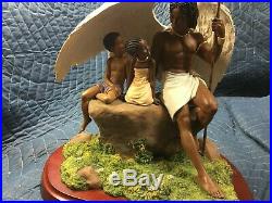 Thomas Blackshear's 2003 Limited Ed. Figurine- Under The Shelter Of His Wings