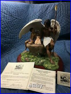 Thomas Blackshear's 2003 Limited Ed. Figurine- Under The Shelter Of His Wings