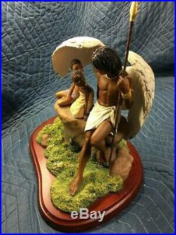 Thomas Blackshear's 2003 Limited Ed. Figurine- Under The Shelter Of His Wings