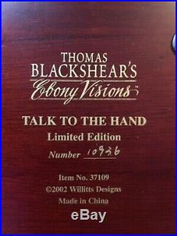 Thomas Blackshear's Ebony Vision Talk To The Hand