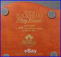 Thomas Blackshear's Ebony Visions Autumn 37076 Members Edition 2001 Figurine DBP