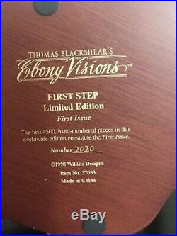 Thomas Blackshear's Ebony Visions First Step Ltd Edition