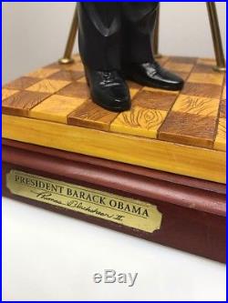 Thomas Blackshear's Ebony Visions SIGNED Barack Obama Figurine NIB