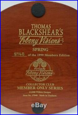 Thomas Blackshear's Ebony Visions Spring Collector Club Member Series Figure