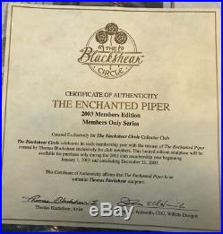 Thomas Blackshear's Ebony Visions The Enchanted Piper Figurine NIB