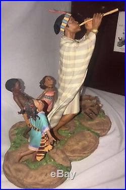 Thomas Blackshear's Ebony Visions The Enchanted Piper Figurine NIB with issue