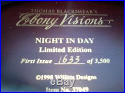 Thomas Blackshear's Figurine Night and Day (Signed)