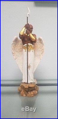 Thomas Blackshear's The Sentinel Figurine Ebony Visions Angel Limited Edition