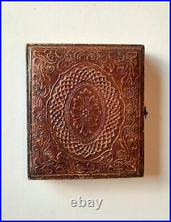 Tintype / Ambrotype, African American family, with case, uncommon