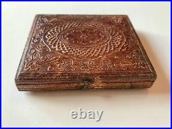 Tintype / Ambrotype, African American family, with case, uncommon