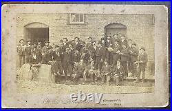 Tobacco Growers & Buyers Greenville Tennessee Antique Photo White & Black Men