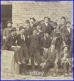 Tobacco Growers & Buyers Greenville Tennessee Antique Photo White & Black Men