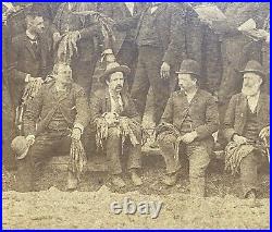 Tobacco Growers & Buyers Greenville Tennessee Antique Photo White & Black Men