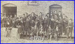 Tobacco Growers & Buyers Greenville Tennessee Antique Photo White & Black Men