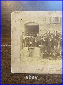 Tobacco Growers & Buyers Greenville Tennessee Antique Photo White & Black Men