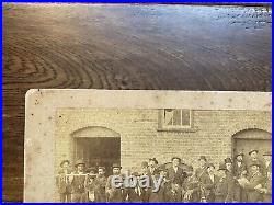 Tobacco Growers & Buyers Greenville Tennessee Antique Photo White & Black Men