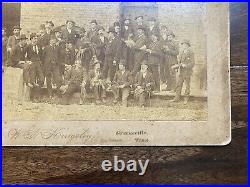 Tobacco Growers & Buyers Greenville Tennessee Antique Photo White & Black Men