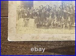 Tobacco Growers & Buyers Greenville Tennessee Antique Photo White & Black Men